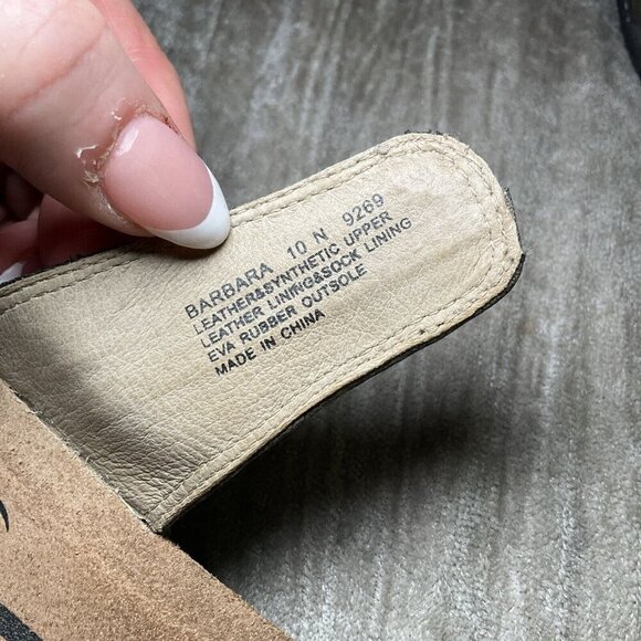 Abeo Barbara B.I.O. System Sandals Womens 10 N Neutral Footbed Beige Leather - Picture 12 of 12